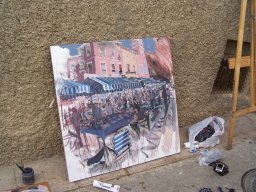 Concurso de Pintura al aire Libre en Mula 2009